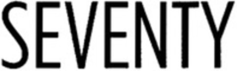SEVENTY Logo (WIPO, 04/17/2013)