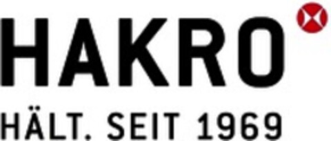 HAKRO HÄLT. SEIT 1969 Logo (WIPO, 25.07.2016)