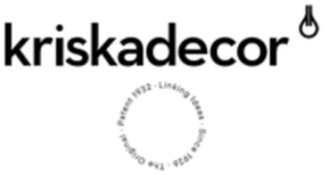 kriskadecor The Original Patent 1932 Linking Ideas Since 1926 Logo (WIPO, 04/11/2022)