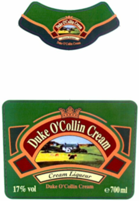 Duke O'Collin Cream Cream Liqueur Logo (WIPO, 14.04.2010)