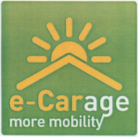 e-Carage more mobility Logo (WIPO, 31.05.2011)