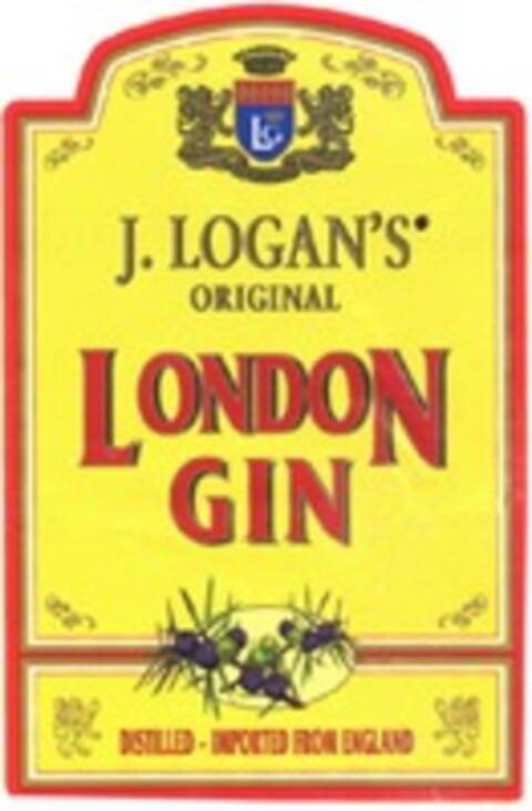 J. LOGAN'S ORIGINAL LONDON GIN Logo (WIPO, 18.09.2013)