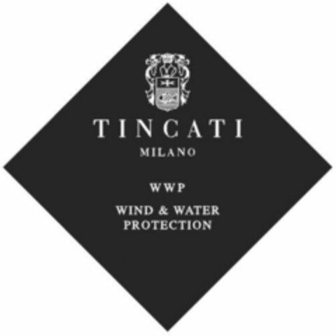 TINCATI MILANO WWP WIND & WATER PROTECTION Logo (WIPO, 11/21/2014)