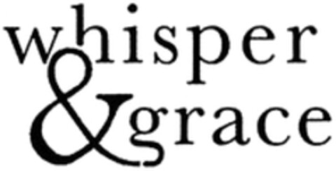 whisper & grace Logo (WIPO, 31.01.2017)