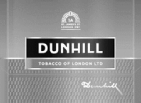 DUNHILL TOBACCO OF LONDON LTD DUNHILL 1A ST. JAMES'S ST. LONDON SW1 Logo (WIPO, 30.06.2017)