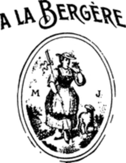 A LA BERGÈRE Logo (WIPO, 01/04/1960)