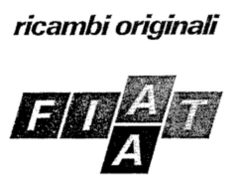 FIAT ricambi originali Logo (WIPO, 20.04.1968)