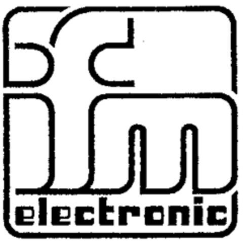 ifm electronic Logo (WIPO, 15.05.1981)