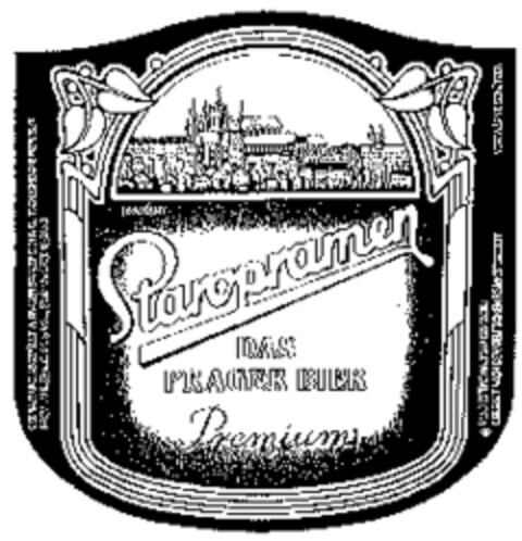 Staropramen DAS PRAGER BIER Logo (WIPO, 02.09.1994)