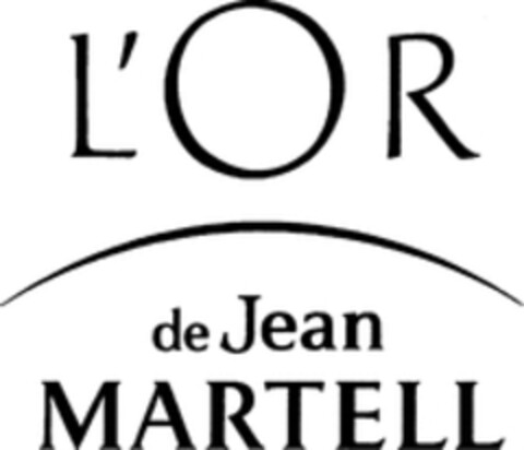 L'OR de Jean MARTELL Logo (WIPO, 07.09.2009)