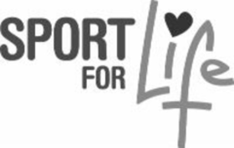 SPORT FOR Life Logo (WIPO, 07/05/2010)