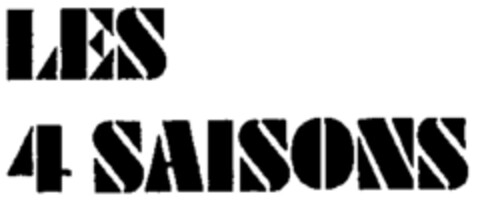 LES 4 SAISONS Logo (WIPO, 08/26/1976)