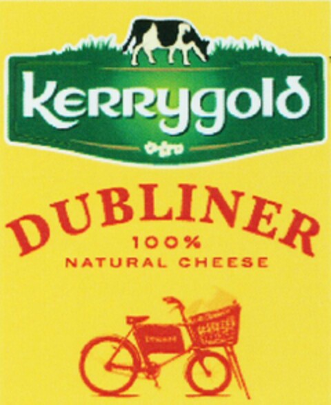 Kerrygold DUBLINER 100 % NATURAL CHEESE Logo (WIPO, 05.12.2011)