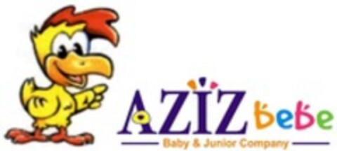 AZIZ bebe Baby & Junior Company Logo (WIPO, 02/06/2013)