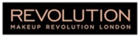 REVOLUTION MAKEUP REVOLUTION LONDON Logo (WIPO, 07/30/2014)