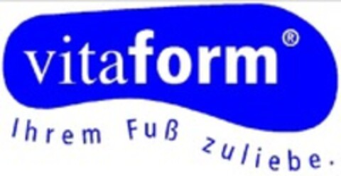 vitaform Ihrem Fuß zuliebe. Logo (WIPO, 19.11.2015)