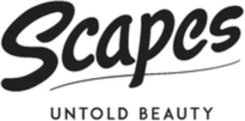 Scapes UNTOLD BEAUTY Logo (WIPO, 12/06/2017)