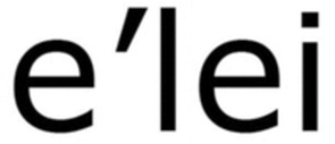 e'lei Logo (WIPO, 17.04.2022)