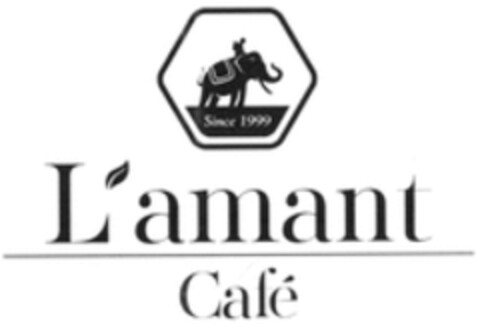 Since 1999 L'amant Café Logo (WIPO, 03/18/2022)