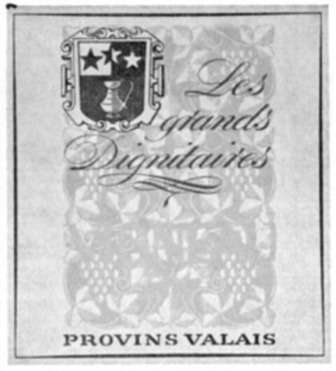 Les grands Dignitaires PROVINS VALAIS Logo (WIPO, 21.03.1978)