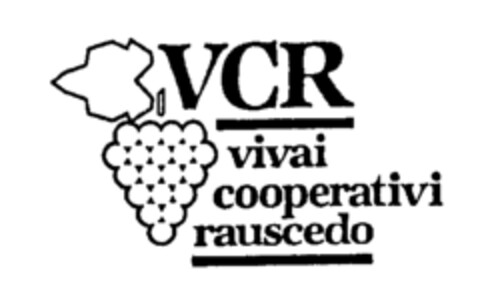VCR vivai cooperativi rauscedo Logo (WIPO, 26.06.1985)