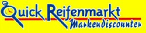 Quick Reifenmarkt MarkenDiscounter Logo (WIPO, 13.11.1997)