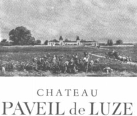 CHATEAU PAVEIL de LUZE Logo (WIPO, 14.12.2001)
