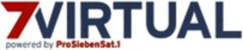 7VIRTUAL powered by ProSiebenSat.1 Logo (WIPO, 20.10.2015)
