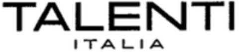 TALENTI ITALIA Logo (WIPO, 29.12.2015)