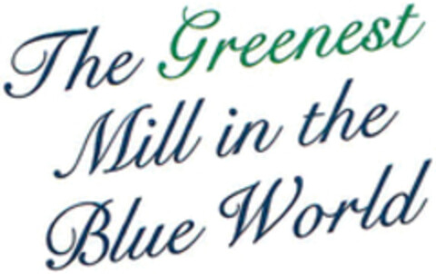 The Greenest Mill in the Blue World Logo (WIPO, 20.12.2016)