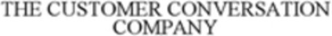 THE CUSTOMER CONVERSATION COMPANY Logo (WIPO, 14.10.2016)