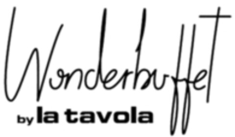 Wonderbuffet by la tavola Logo (WIPO, 29.05.2018)