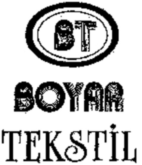 BT BOYAR TEKSTIL Logo (WIPO, 05.12.2008)