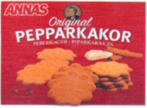 ANNAS Original PEPPARKAKOR Logo (WIPO, 25.03.2011)