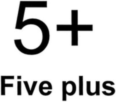 5+ Five plus Logo (WIPO, 22.09.2014)