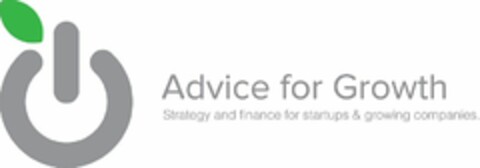 Advice for Growth Strategy and finance for startups & growing companies. Logo (WIPO, 10.04.2015)