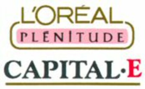 L'ORÉAL PLÉNITUDE CAPITAL.E Logo (WIPO, 07.03.1997)