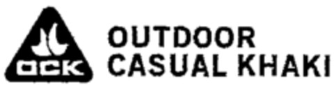 OUTDOOR CASUAL KHAKI OCK Logo (WIPO, 24.04.2004)