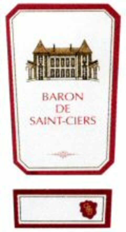 BARON DE SAINT-CIERS Logo (WIPO, 22.01.2008)