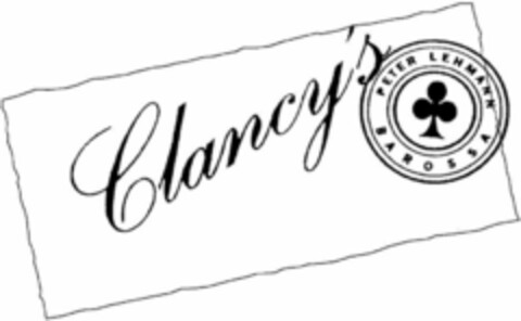 Clancy's PETER LEHMANN BAROSSA Logo (WIPO, 06.02.2009)