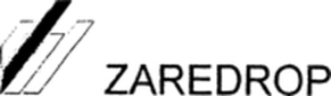 ZAREDROP Logo (WIPO, 08/11/2009)