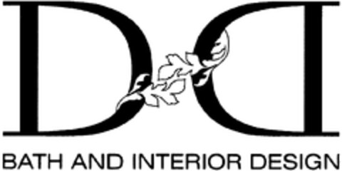 D D BATH AND INTERIOR DESIGN Logo (WIPO, 10/28/2011)