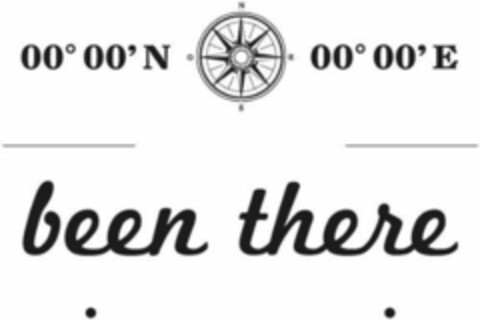 00° 00'N 00° 00'E been there Logo (WIPO, 24.07.2013)