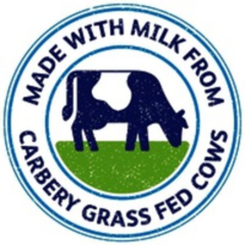 MADE WITH MILK FROM CARBERY GRASS FED COWS Logo (WIPO, 11.12.2017)
