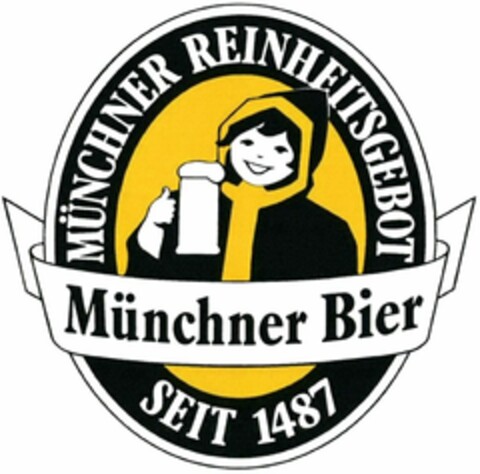 Münchner Bier MÜNCHNER REINHEITSGEBOT SEIT 1487 Logo (WIPO, 23.11.2018)