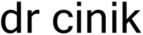 dr cinik Logo (WIPO, 02.03.2020)