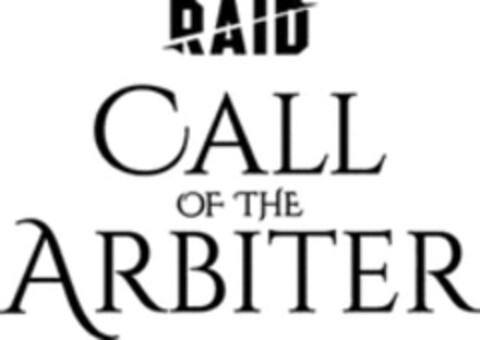 RAID CALL OF THE ARBITER Logo (WIPO, 04.04.2023)