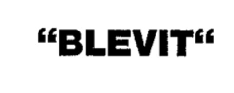 "BLEVIT" Logo (WIPO, 03/08/1965)