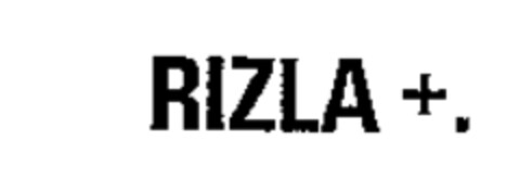 RIZLA+. Logo (WIPO, 13.08.1991)
