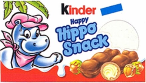 Kinder Happy Hippo Snack Logo (WIPO, 10.10.1994)